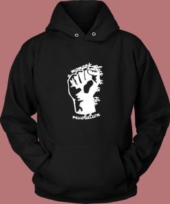 A Woman Place Is In The Revolution Black Lives Matter Symbol Vintage Hoodie