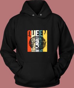 Afro Black Queen Vintage Hoodie