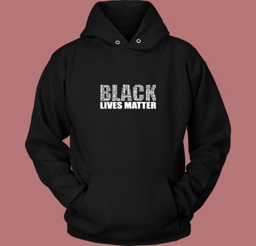 Black Lives Matter Man Vintage Hoodie