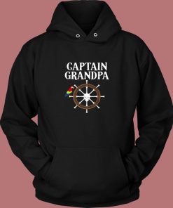 Captain Grandpa Vintage Hoodie