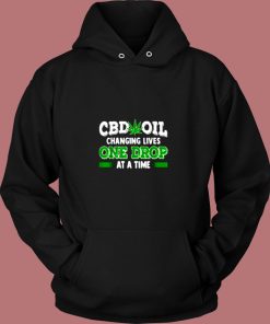 Cbd Oil Shirt Cannabinoid Hemp Heals Slogan Vintage Hoodie