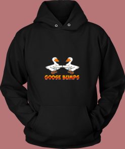 Cute And Funny Goose Bumps Goosebumps Animal Pun Vintage Hoodie