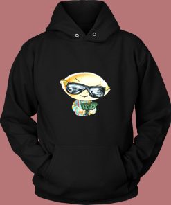 Cute Family Guy Stewie With Cash Bling Vintage Hoodie