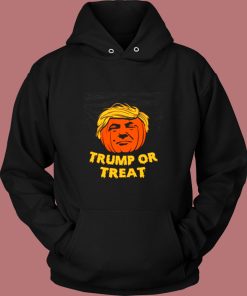 Donald Trump Or Treat Halloween Vintage Hoodie