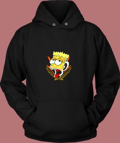 Drinking Beer With Bart Relax Party Vintage Hoodie
