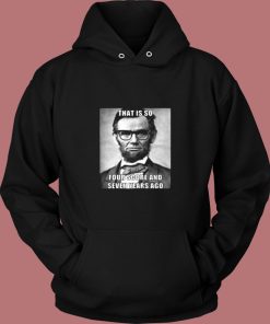 Funny Hipster Abraham Lincoln Vintage Hoodie