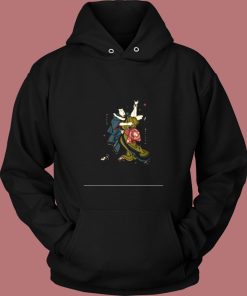 Funny Samurai Dancing Vintage Hoodie