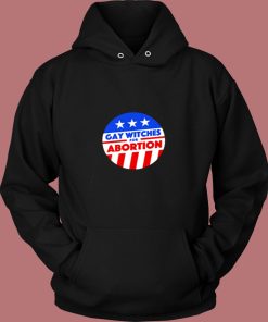Gay Witches For Abortion Vintage Hoodie