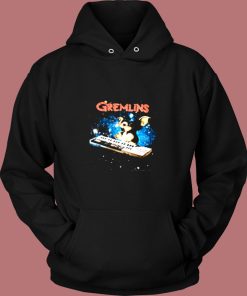 Gremlins Gizmo Keyboard Funny Vintage Hoodie