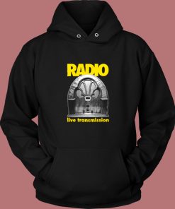 Joy Division Radio Live Transmission Ian Curtis Rock Band Vintage Hoodie