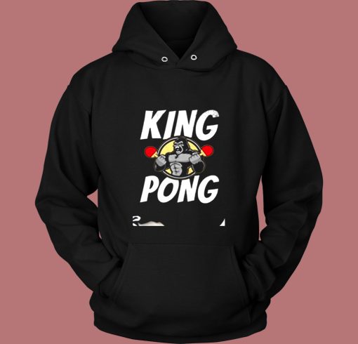 King Ping Pong Table Tennis Vintage Hoodie
