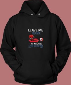 Leave Me Alone I Am Watching New England Patriots Vintage Hoodie