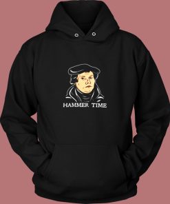 Martin Luther Hammer Time Vintage Hoodie