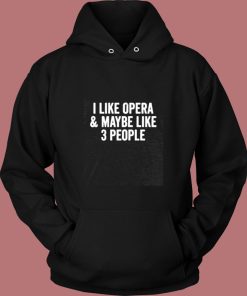 Opera House Music Theater Lover Vintage Hoodie