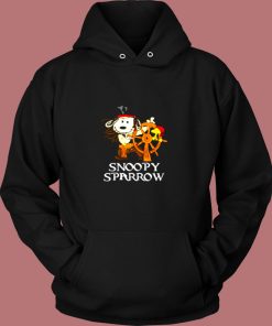Pirates Of The Caribbean Captain Snoopy Sparrow Vintage Hoodie