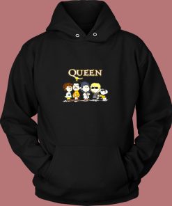 Snoopy Joe Cool With The Queen Band Vintage Hoodie