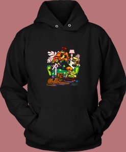 Stay Home Squad Scooby Doo Social Distancing Vintage Hoodie