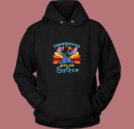 Thanksgiving With The Stitch Vintage Hoodie