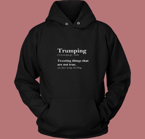 Trumping Definition Vintage Hoodie