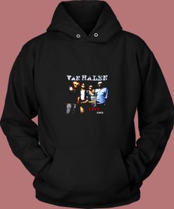 Van Hallen Live 1993 Wolrd Tour Vintage Hoodie