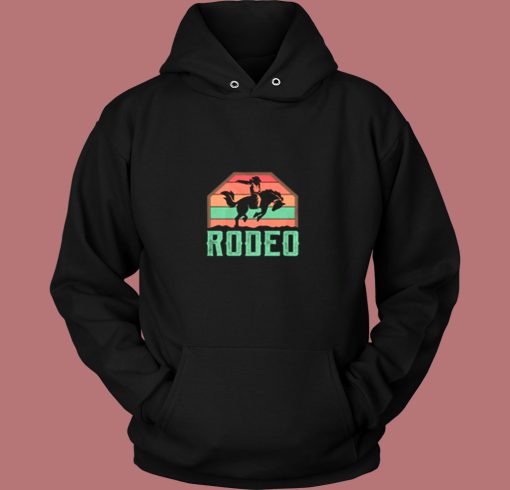 Western Horse Riding Rodeo Country Cowboy Vintage Hoodie