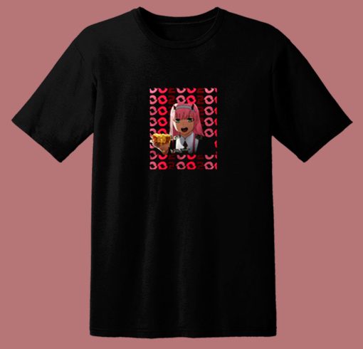 002 Darling In The Franxx 80s T Shirt