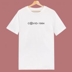 1984 George Orwells Inspired Pandemic Covid 19 80s T Shirt