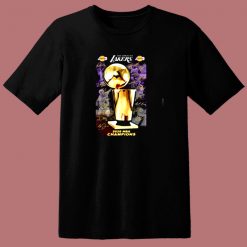 2020 Los Angeles Lakers Champions Signature 80s T Shirt