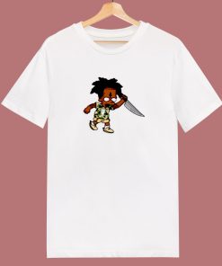 21 Savage Simpson Kill By Knife 80s T Shirt