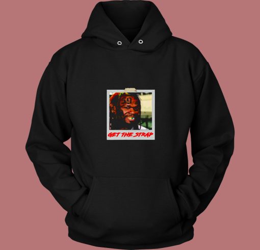 50 Cent Mashup Get The Strap 80s Hoodie