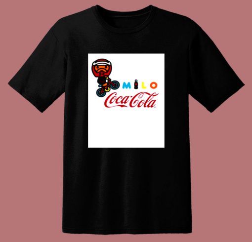 A Bathing Ape X Coca Cola Milo Bmx 80s T Shirt