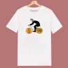 Abraham Lincoln Riding Bike 80s T Shirt