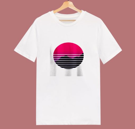 Aesthetic Mountains 80s T Shirt
