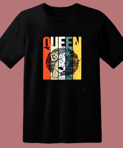 Afro Black Queen 80s T Shirt