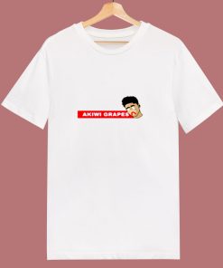 Akiwi Grapes Cartoon 80s T Shirt