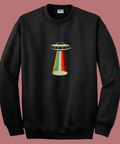 Alien Vintage Ufo Space Ship 80s Sweatshirt