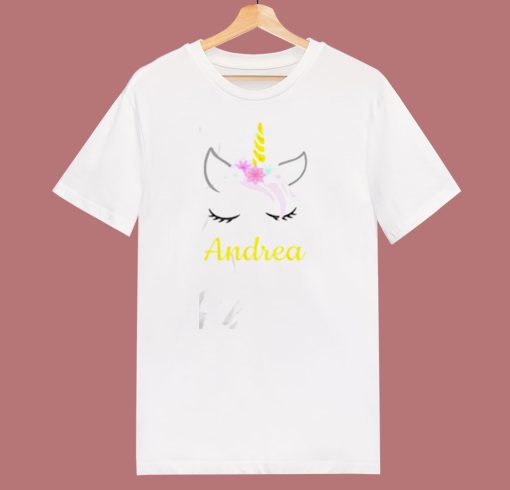 Andrea Unicorn 80s T Shirt