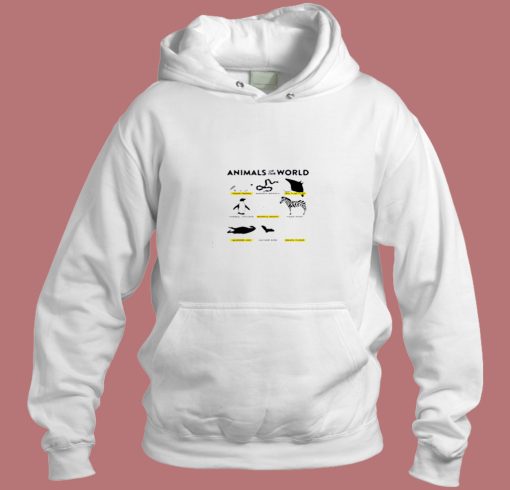 Animals Of The World Aesthetic Hoodie Style