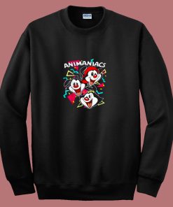 Animaniacs Party Yakko Wakko Anddot 80s Sweatshirt