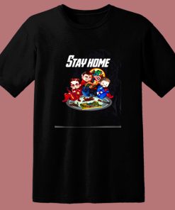 Avengers Stay Home 80s T Shirt
