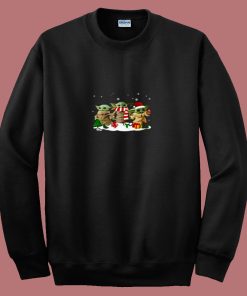 Baby Yoda The Mandalorian Christmas 80s Sweatshirt