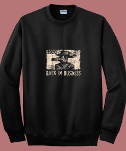 Back In Business Medieval Plague Doctor 80s Sweatshirt