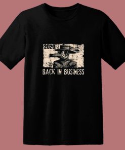Back In Business Medieval Plague Doctor 80s T Shirt