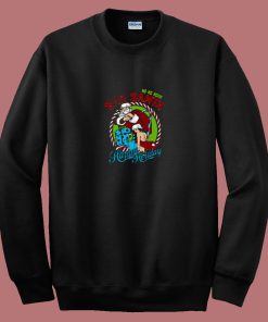 Bad Santa Happy Holiday Christmas 80s Sweatshirt
