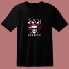 Bah Humbug Skull 80s T Shirt