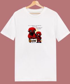 Baymax And Deadpool Parody 80s T Shirt