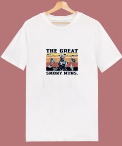 Bear The Great Smoky Mtns 80s T Shirt