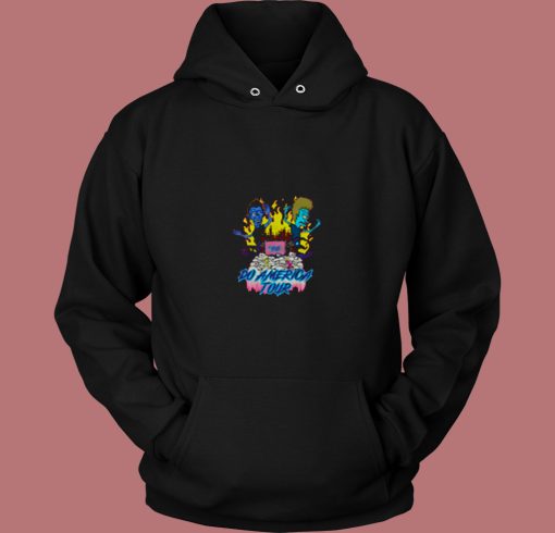 Beavis And Butthead Do America Tour 80s Hoodie