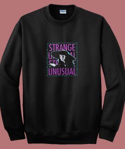 Beetlejuice Strange Andunusual Girls 80s Sweatshirt