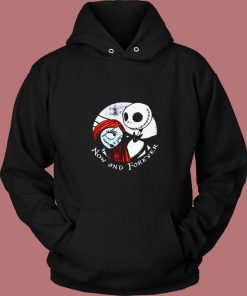 Before Christmas Jack Andsally Now And Forever 80s Hoodie